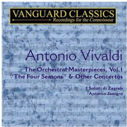 VIVALDI: FOUR SEASONS & OTHER ORCHESTRAL MASTERPIECES - I SOLISTI DI ZAGREB, ANTONIO JANIGRO (2 CDS)