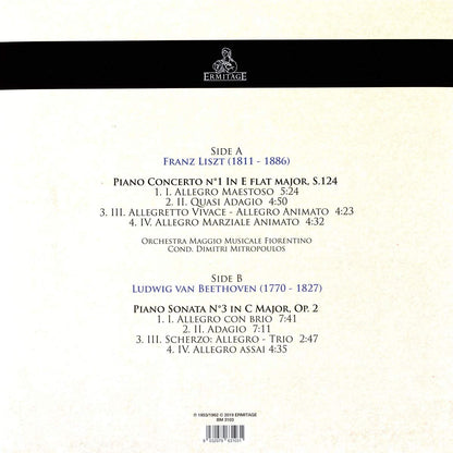 LISZT: Piano Concerto No. 1; BEETHOVEN: Sonata No. 3, Op. 2 - Michelangeli (180g LP)