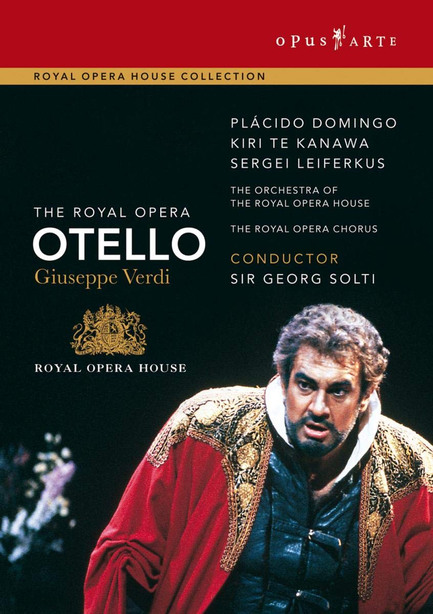 VERDI: Otello - Domingo, Leiferkus, Te Kanawa, Solti, Royal Opera House (DVD)