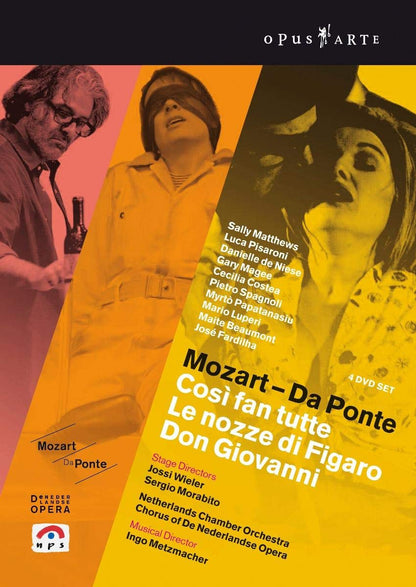 MOZART: Cosi fan Tutte/Le Nozze di Figaro/Don Giovanni - Netherland Chamber Orchestra, Netherlands Opera Chorus (4 DVDs)