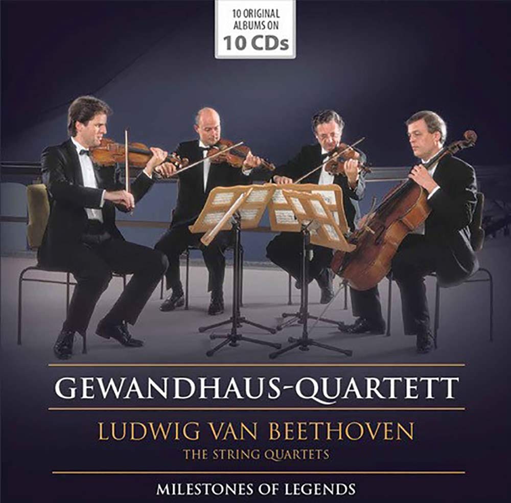Beethoven: The Complete String Quartets - Gewandhaus Quartett (10 CDs)