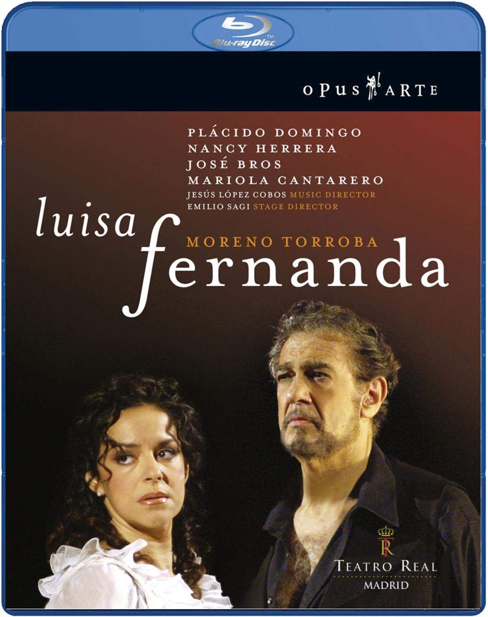 TORROBA: Luisa Fernanda - Domingo, Herrera, Teatro Real, Jesus Lopez-Cobos (BluRay DVD)