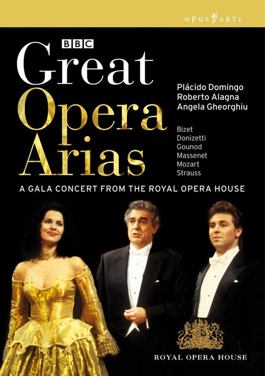 Great Opera Arias - Placido Domingo, Roberto Alagna, Angela Gheorghiu, Susan Graham, Robert Lloyd (DVD)