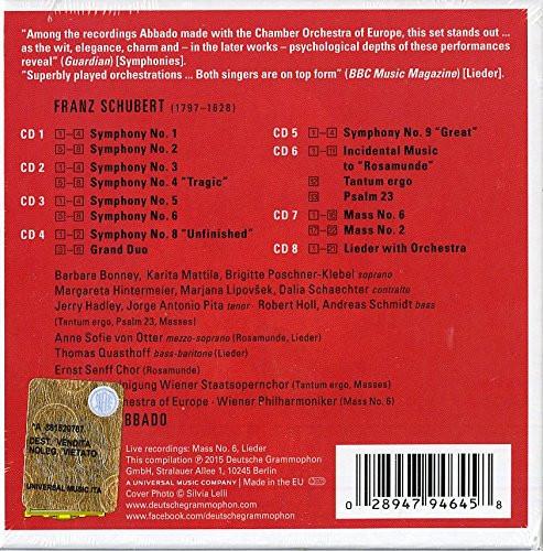 ABBADO - SCHUBERT (8 CDS)