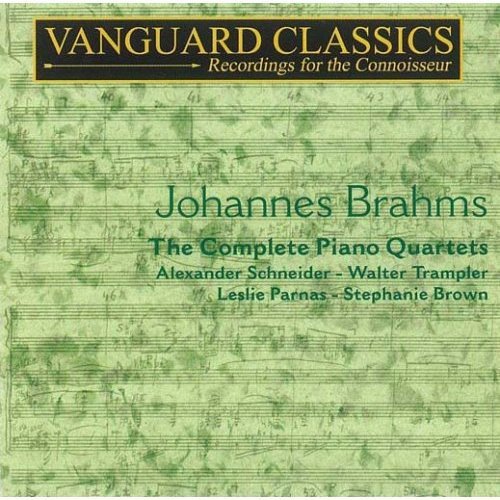 BRAHMS: PIANO QUARTETS (2 CDS)