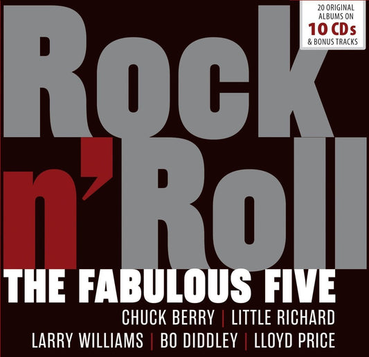 The Fabulous Five: Chuck Berry, Little Richard, Larry Williams, Bo Diddley & Lloyd Price (10 CDs)