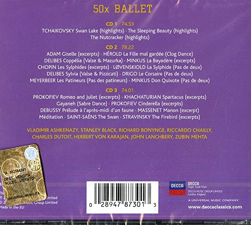 50 X BALLET (3 CDs)