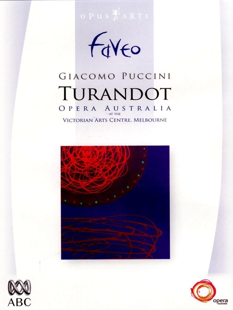 PUCCINI: Turandot - State Orchestra of Victoria, Cillario (DVD)
