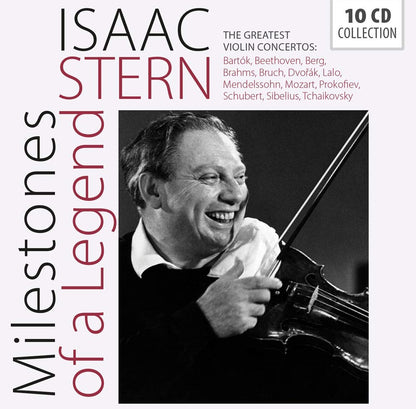 ISAAC STERN: THE GREAT VIOLIN CONCERTOS (10 CDS)