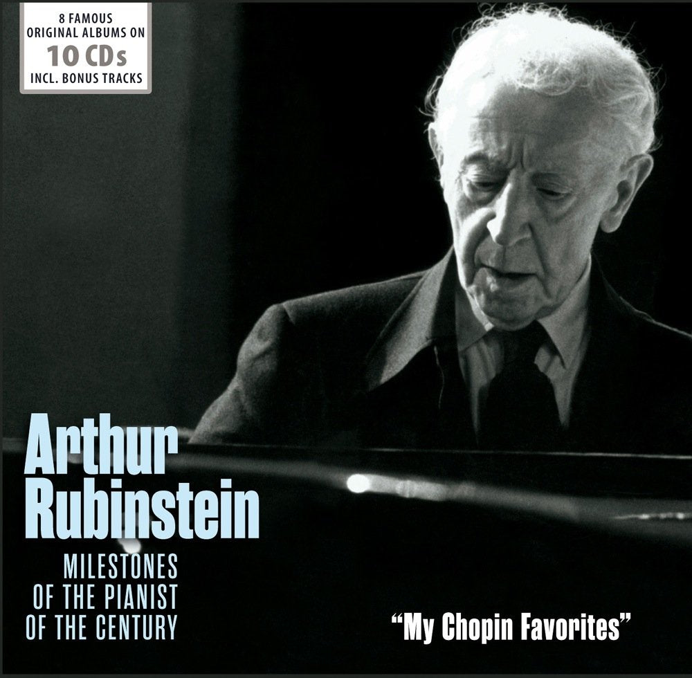 ARTHUR RUBINSTEIN: MY CHOPIN FAVORITES (10 CDS)