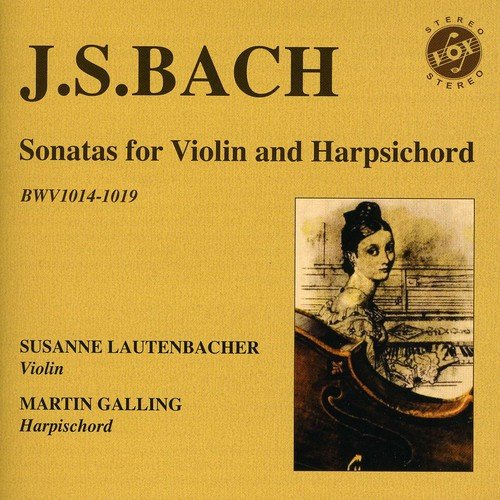 BACH, J.S.: SONATAS FOR VIOLIN & HARPSICHORD - LAUTENBACHER, GALLING (2 CDS)