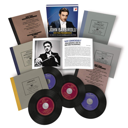 SIR JOHN BARBIROLLI & THE NEW YORK PHILHARMONIC: COMPLETE RCA & COLUMBIA RECORDINGS (6 CDS)