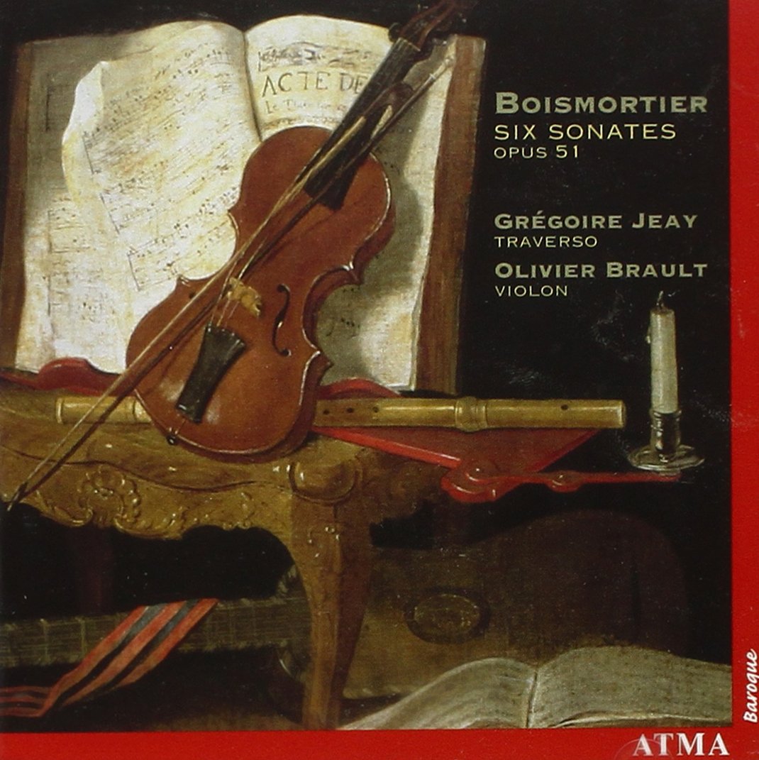 Boismortier: Six Sonatas, op. 51: Jeay, Grégoire; Brault, Olivier