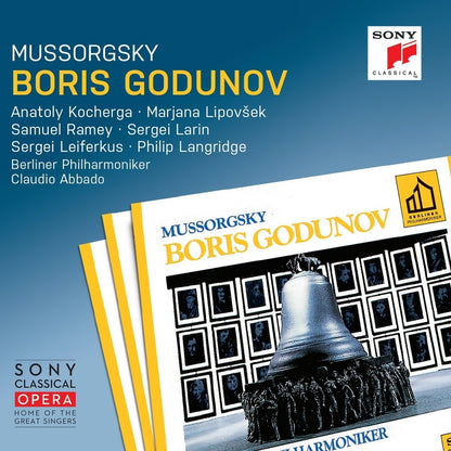 MUSSORGSKY: BORIS GODUNOV - ABBADO, BERLINER PHILHARMONIKER (3 CDS)
