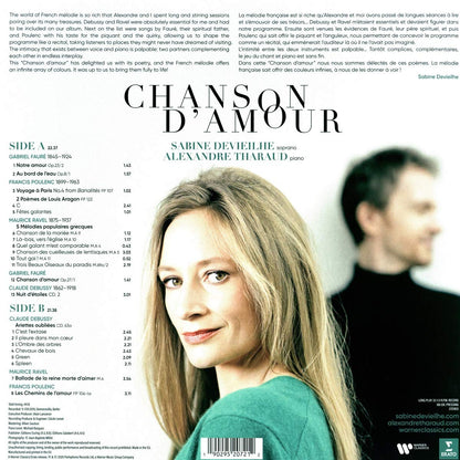 SABINE DEVIEILHE & ALEXANDRE THARAUD: CHANSON D'AMOUR (LP)