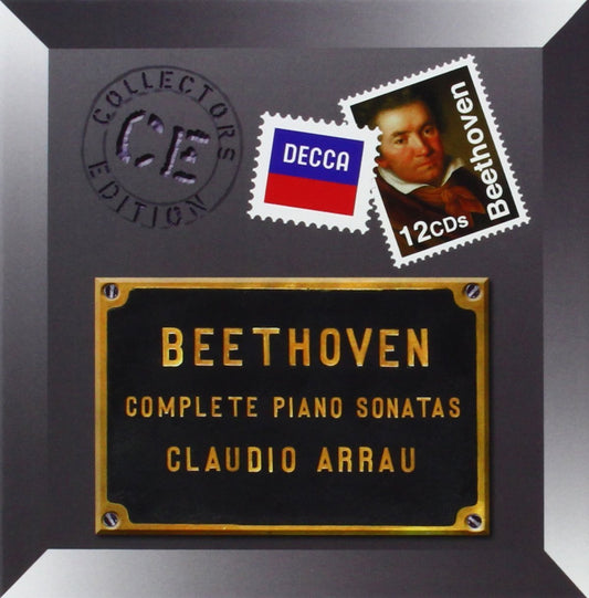 BEETHOVEN: COMPLETE PIANO SONATAS - CLAUDIO ARRAU (12 CDS)