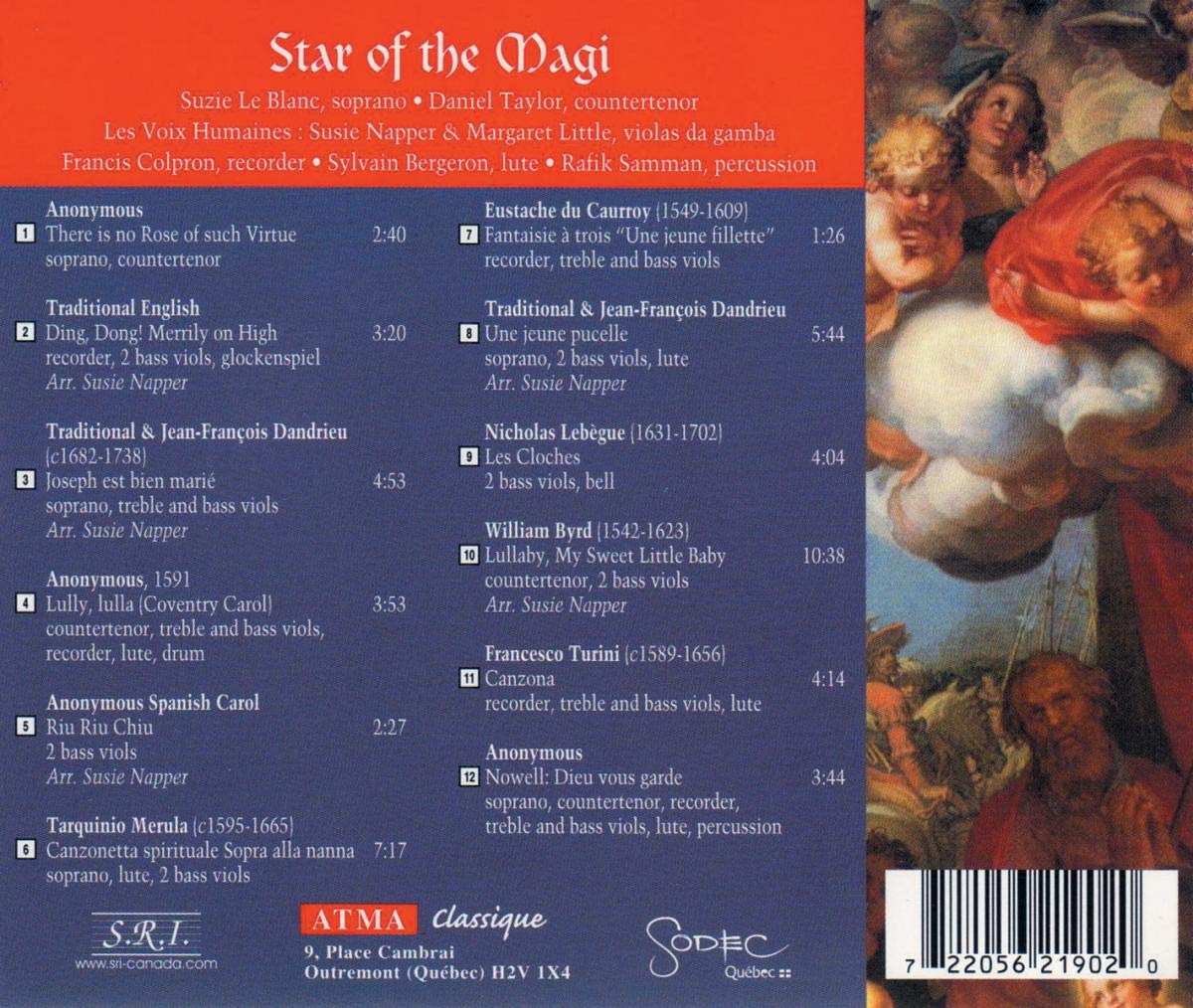 Star of The Magi - Suzie LeBlanc; Daniel Taylor; Les Voix Humaines
