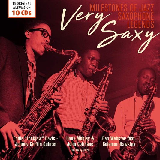 VERY SAXY: MILESTONES OF SAXOPHONE LEGENDS (10 CDS)