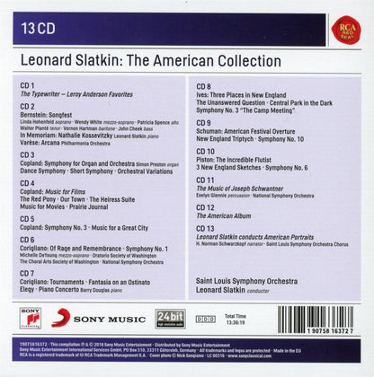 Leonard Slatkin - The American Collection (13 CDs)