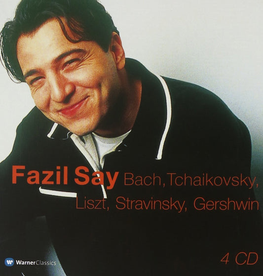 FAZIL SAY PLAYS BACH, GERSHWIN, LISZT, STRAVINSKY, TCHAIKOVSKY (4 CDs)