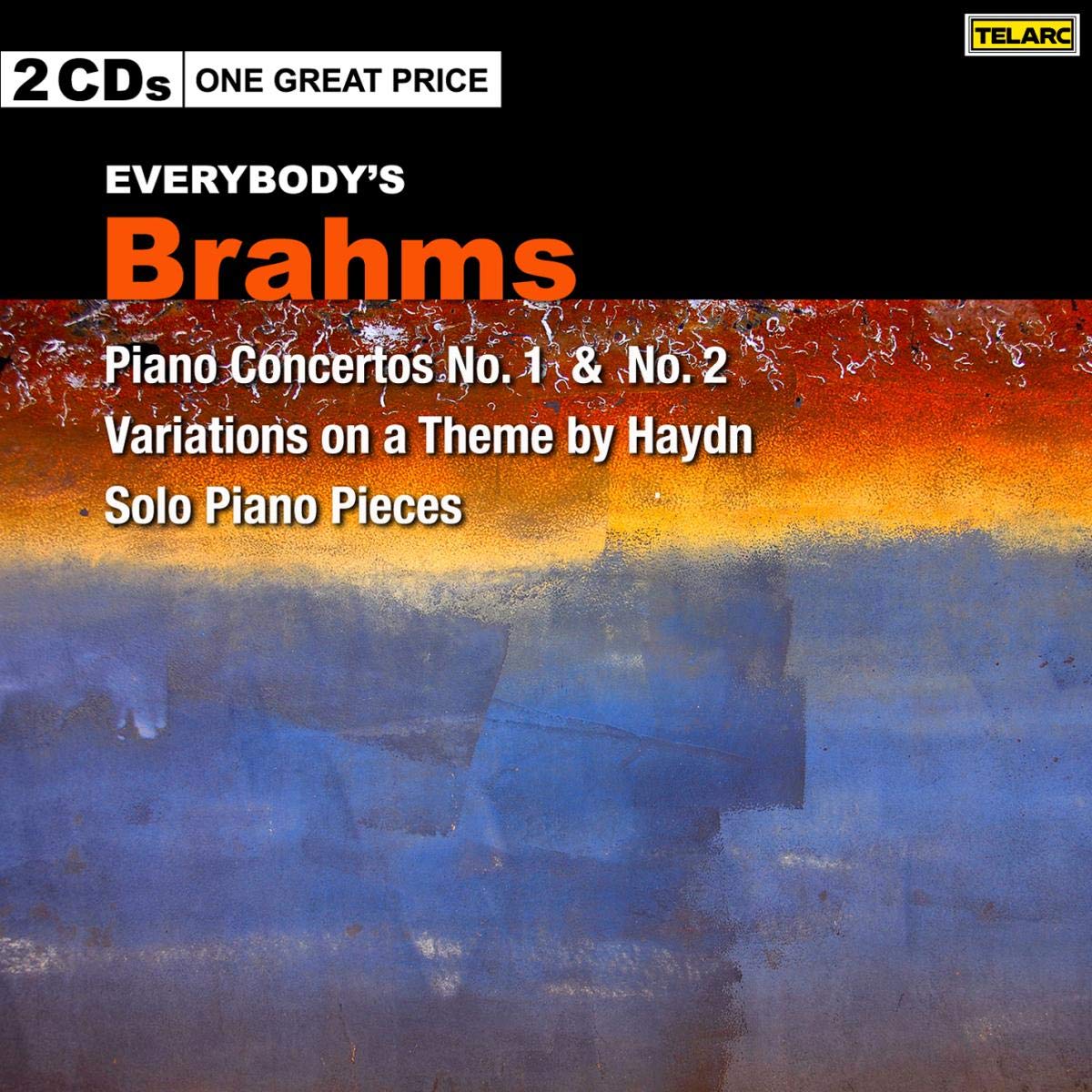 BRAHMS: Piano Concertos Nos. 1 & 2; Variations on a Theme by Haydn, Solo Piano Works - Previn, Gutierrez, Lang, Royal Philharmonic (2 CDs)