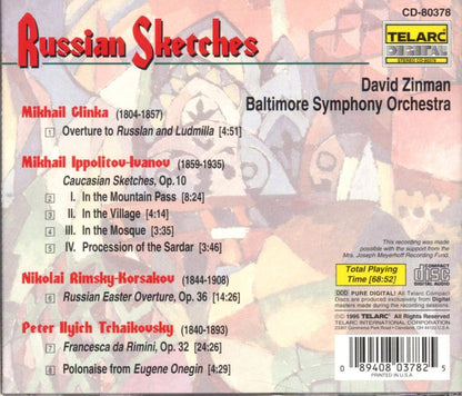 RUSSIAN SKETCHES - Zinman, Baltimore Symphony Orchestra