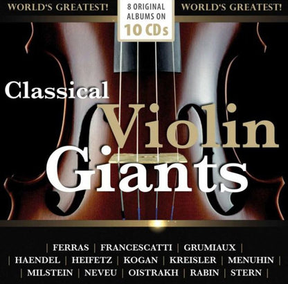 Classical Violin Giants (10 CDs)