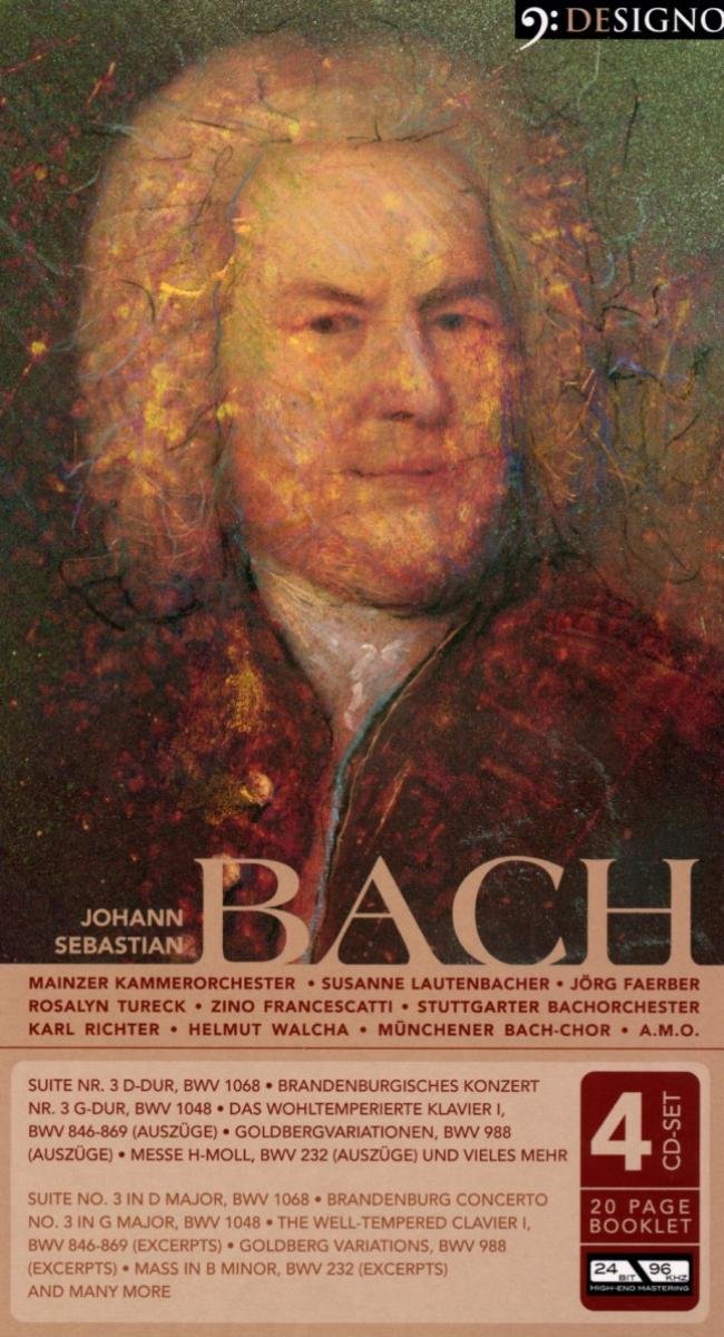 BACH, J.S. - Orchestral, Keyboard, Choral Works (4 CDS)