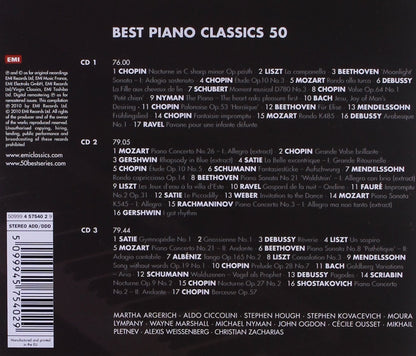 50 Best Piano (3 CDs)