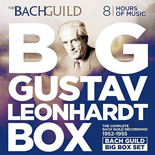 BIG GUSTAV LEONHARDT BOX - The Complete Bach Guild Recordings 1952-1955 (8 Hour Digital Download)