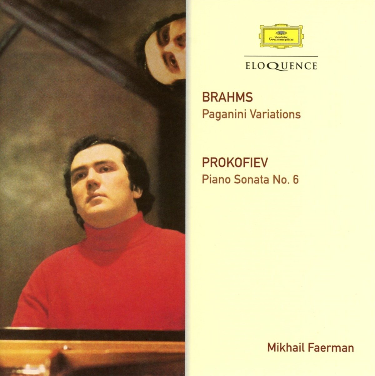 BRAHMS: Paganini Variations; PROKOFIEV: Sonata No. 6 - Mikhail Faerman