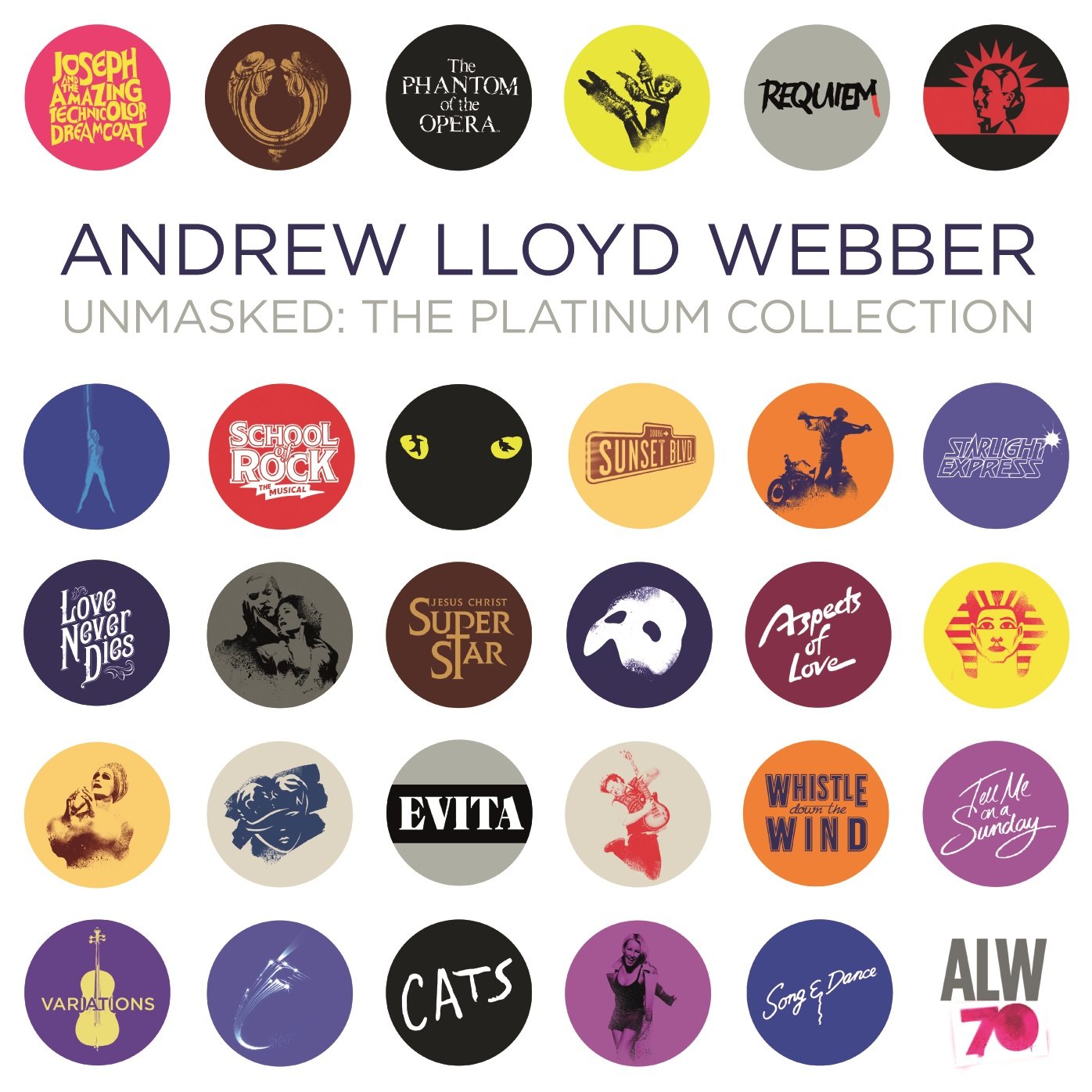 ANDREW LLOYD WEBBER: THE PLATINUM COLLECTION (2 CDs)