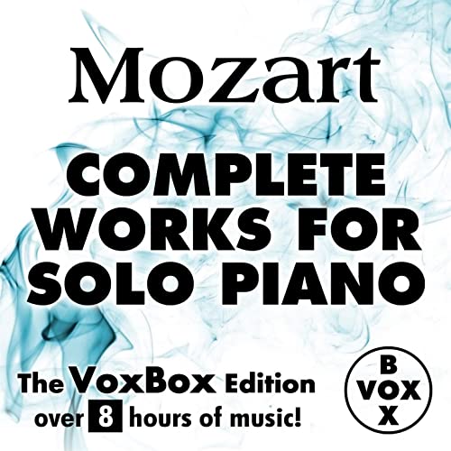MOZART: COMPLETE WORKS FOR SOLO PIANO - Walter Klien (8 Hour DIGITAL DOWNLOAD)