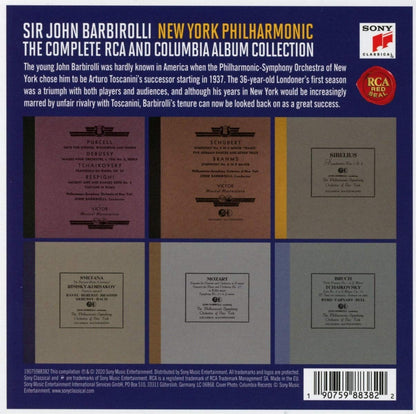 SIR JOHN BARBIROLLI & THE NEW YORK PHILHARMONIC: COMPLETE RCA & COLUMBIA RECORDINGS (6 CDS)