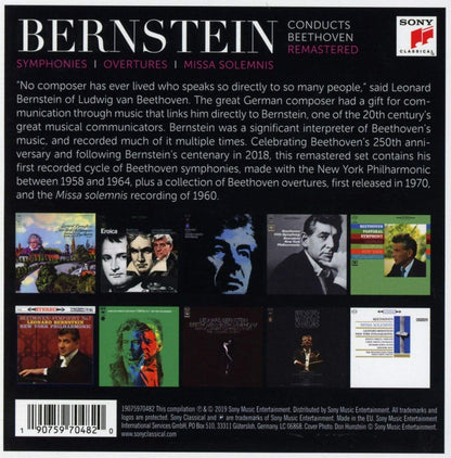 BERNSTEIN Conducts BEETHOVEN (10 CDS)