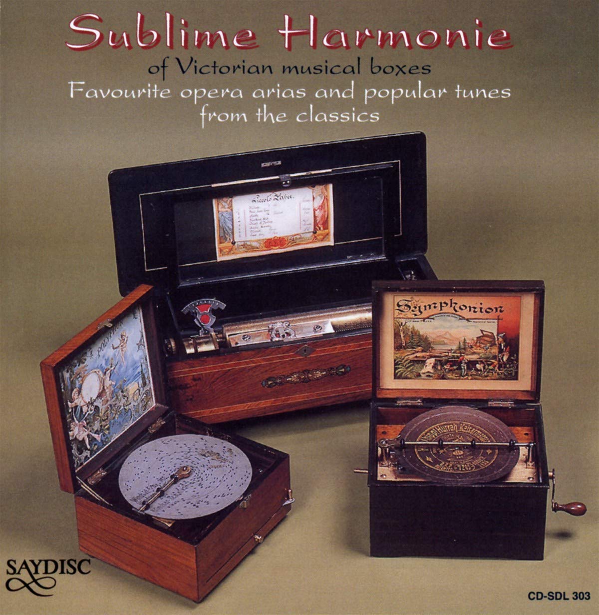 Sublime Harmonie of Victorian Musical Boxes - Favorite Opera Arias and Popular Tunes