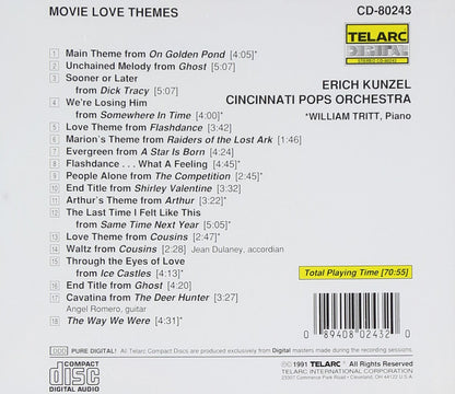 ERICH KUNZEL & CINCINNATI POPS ORCHESTRA: Movie Love Themes