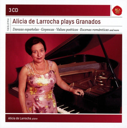 ALICIA DE LARROCHA PLAYS GRANADOS (3 CDS)
