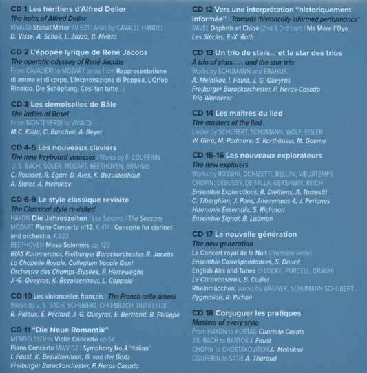 GENERATION HARMONIA MUNDI - SPIRIT OF FAMILY (18 CDs)