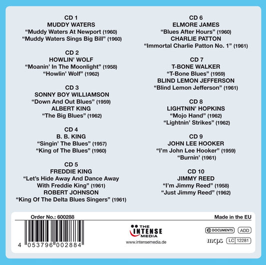 THE GREATEST BLUES LEGENDS (10 CDs)