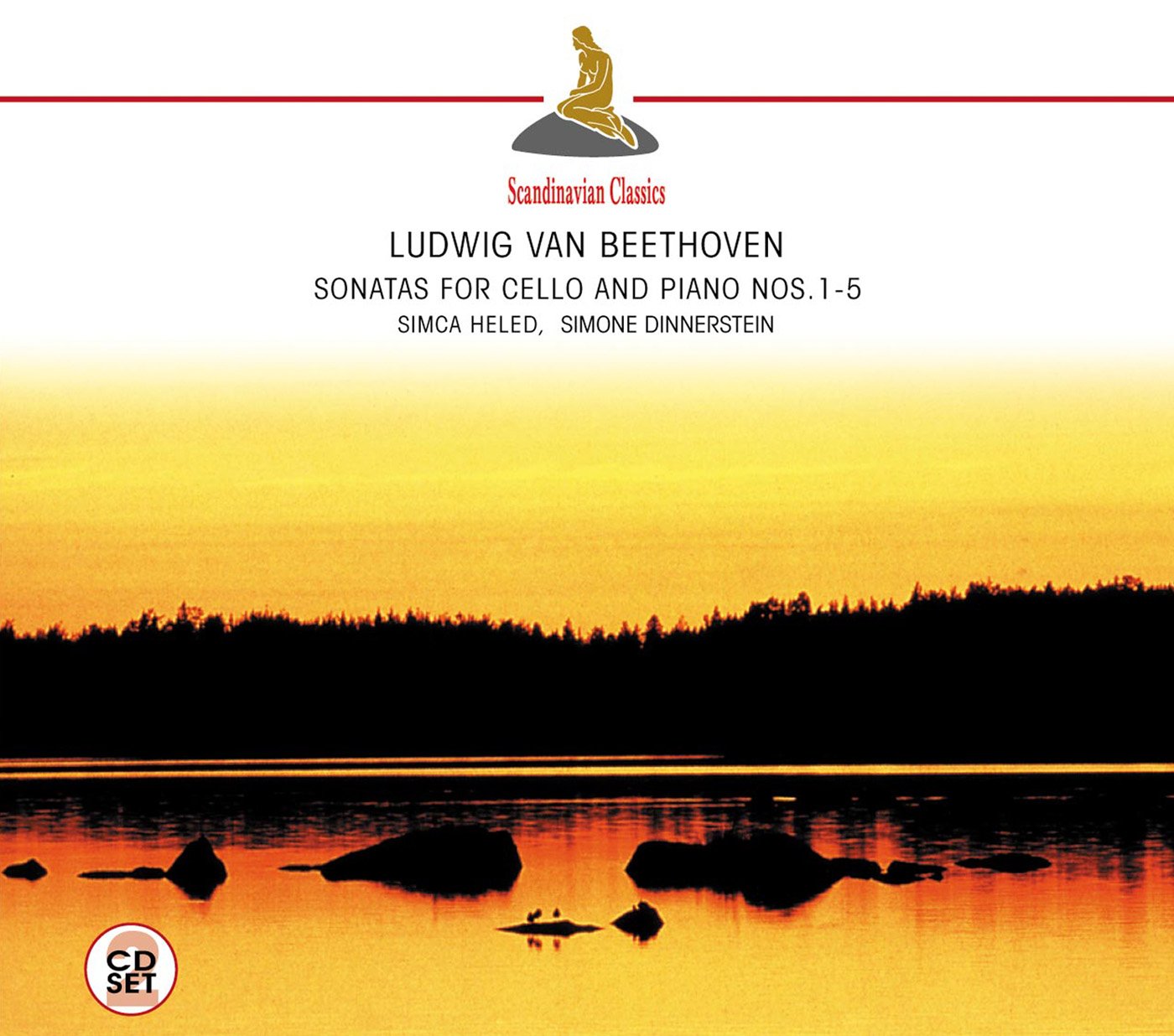 BEETHOVEN: Sonatas for Cello and Piano Nos. 1-5 - DINNERSTEIN, HELED (2 CDS)