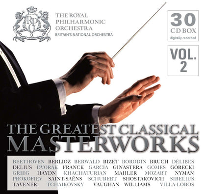 THE GREATEST CLASSICAL MASTERWORKS - THE ROYAL PHILHARMONIC ORCHESTRA (30 CDS)
