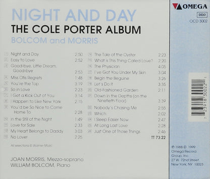 WILLIAM BOLCOM AND JOAN MORRIS: NIGHT & DAY - THE SONGS OF COLE PORTER