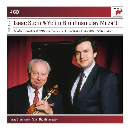 ISAAC STERN AND YEFIN BRONFMAN PLAY MOZART VIOLIN SONATAS (4 CDS)