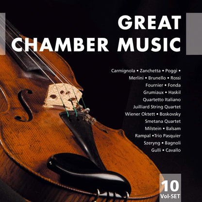 GREAT CHAMBER MUSIC (10 CDS)