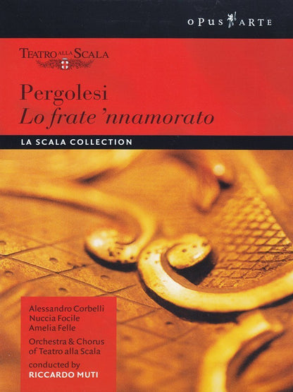 PERGOLESI: Lo Frate 'nnamorato - Riccardo Muti, Nuccia Focile, La Scala (DVD)