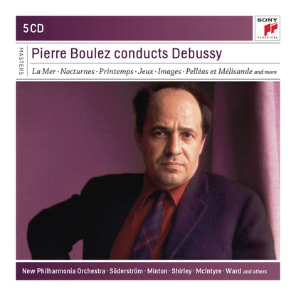PIERRE BOULEZ CONDUCTS DEBUSSY (5 CDS)