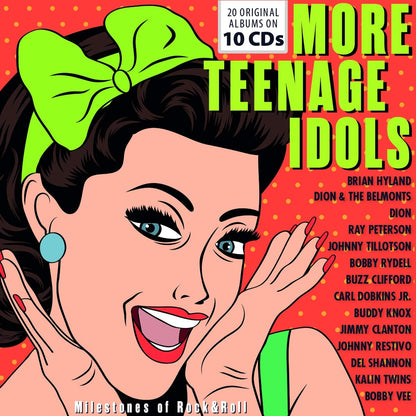 MORE TEENAGE IDOLS - MILESTONES OF ROCK 'N' ROLL (10 CDS)