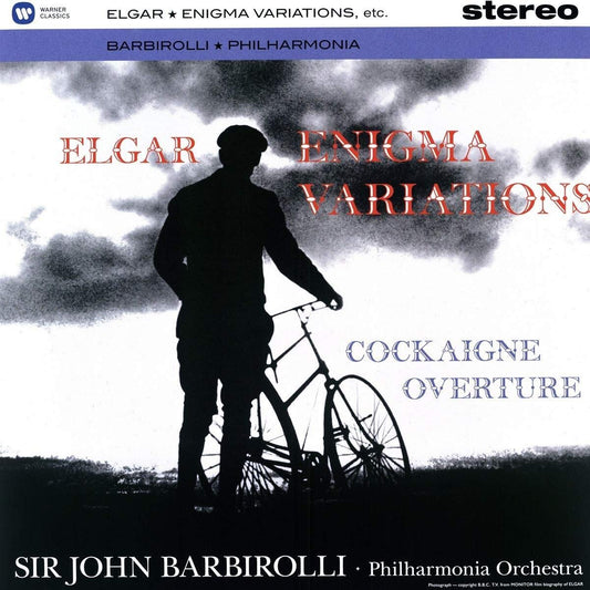 ELGAR: ENIGMA VARIATIONS, COCKAIGNE OVERTURE - JOHN BARBIROLLI, PHILHARMONIA ORCHESTRA (LP)