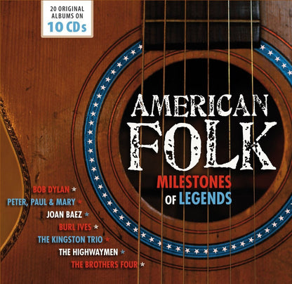 AMERICAN FOLK: MILESTONES OF FOLK LEGENDS (10 CDS)